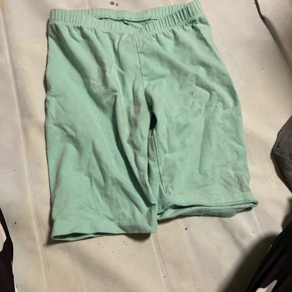 Blue shorts for a child
